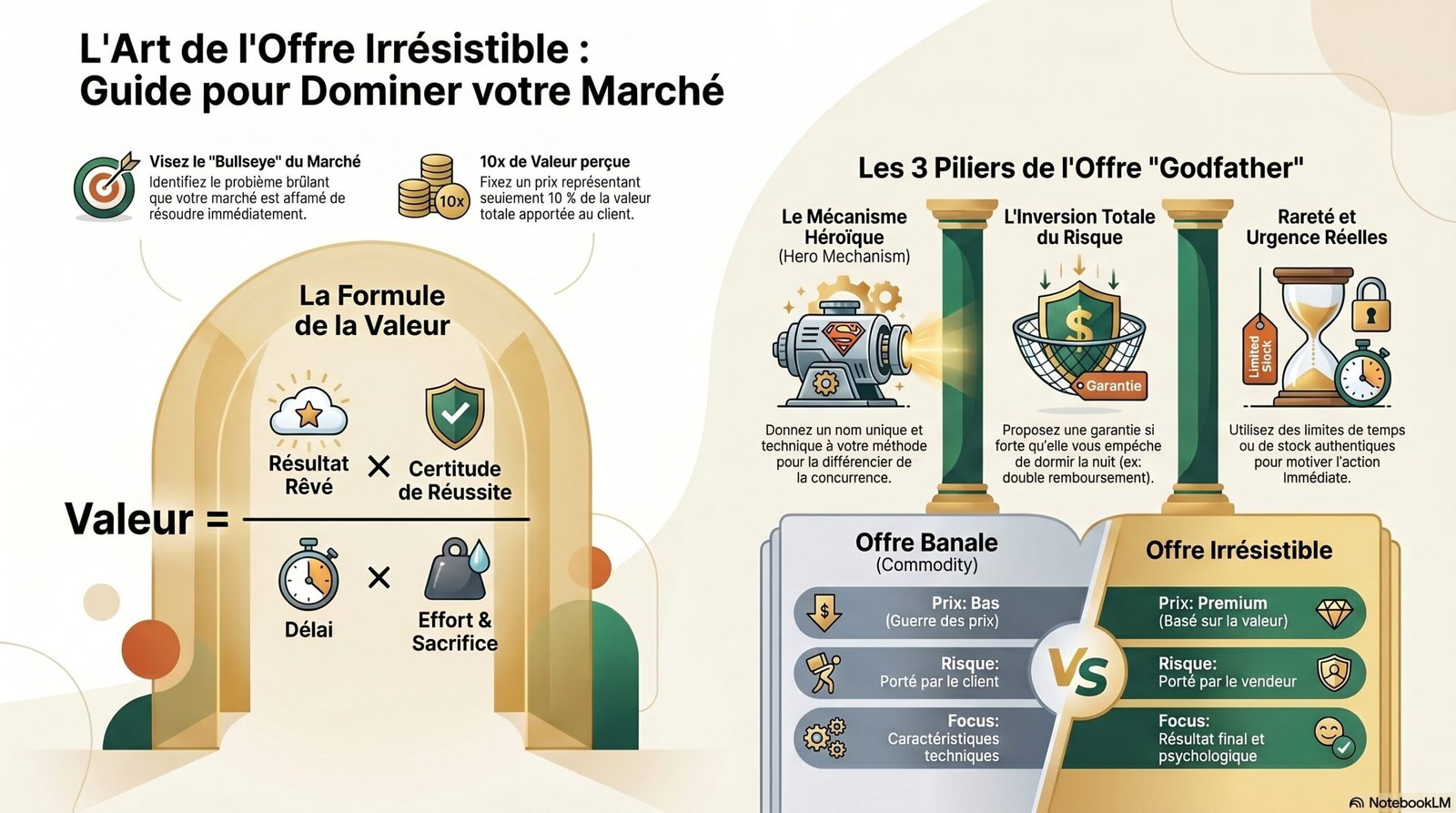 Voici les étapes clés du système de vente secret en 8 phases de Sabri Suby, conçu pour attirer des clients et générer des ventes de manière prévisible, tel que décrit dans son livre Sell Like Crazy :