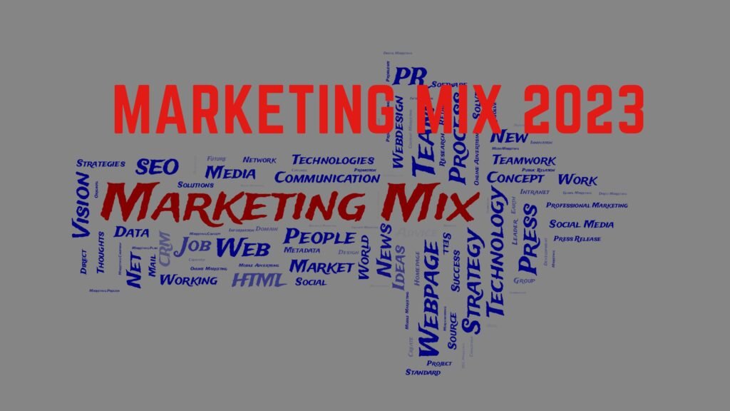 Tous les éléments du mix marketing