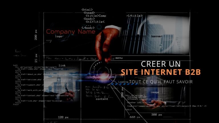 Creer un site internet B2B