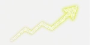 Un graphique montrant une courbe ascendante.