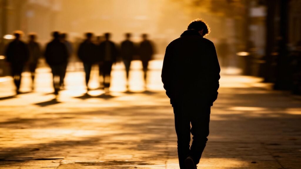 Personne quittant un groupe, concept d'attrition