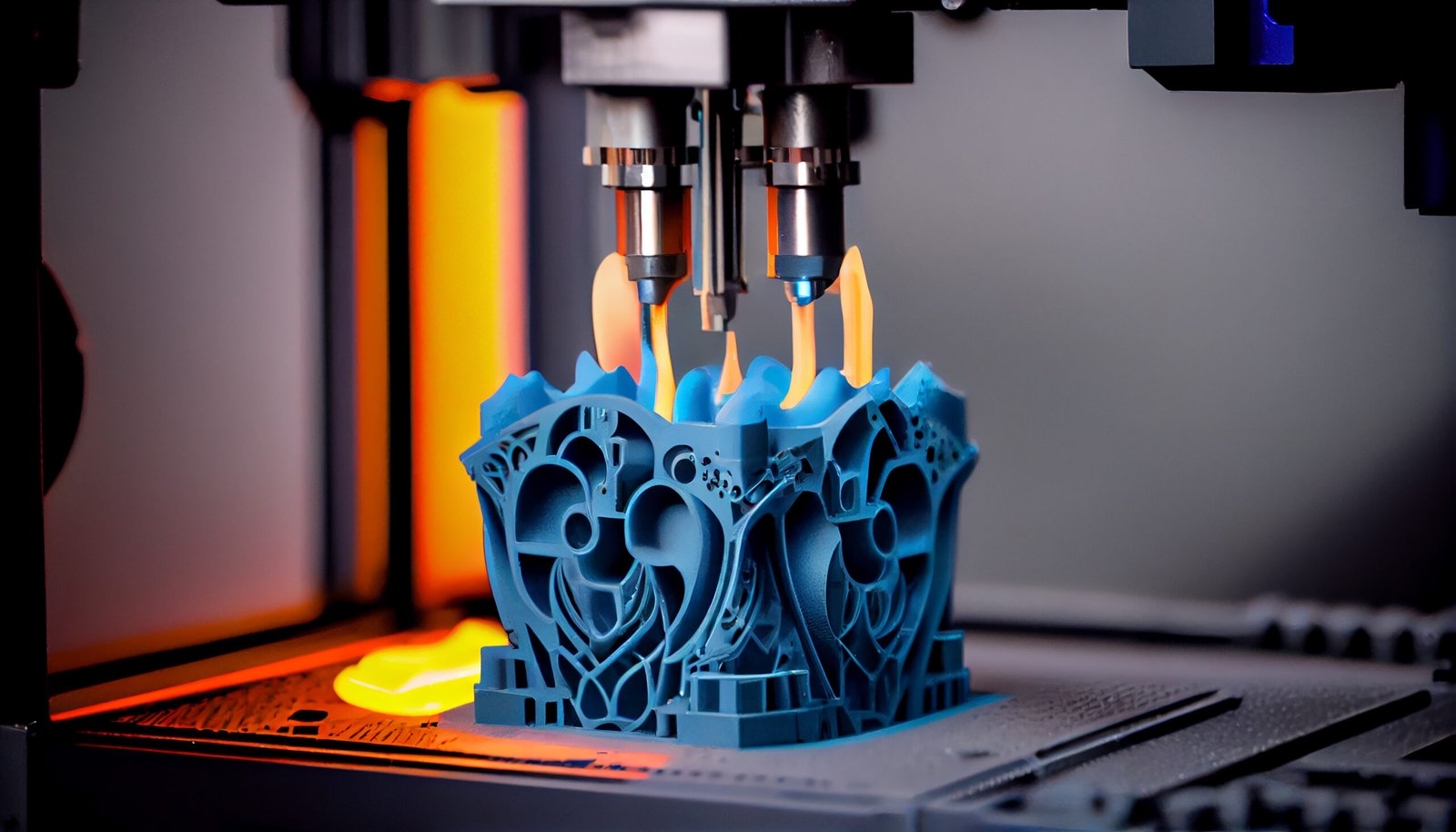 Pièces imprimées en petite série grâce au service d’impression 3D