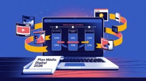 Campagne programmatique dans un plan média moderne: Exécution automatisée d’une campagne programmatique intégrée.