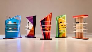 Cinq supports PLV innovants pour attirer l'attention.