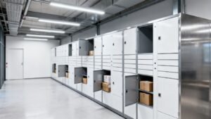 Consignes de livraison modernes et efficaces.