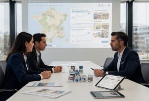 Réunion de pilotage pour animation commerciale externalisée en point de vente