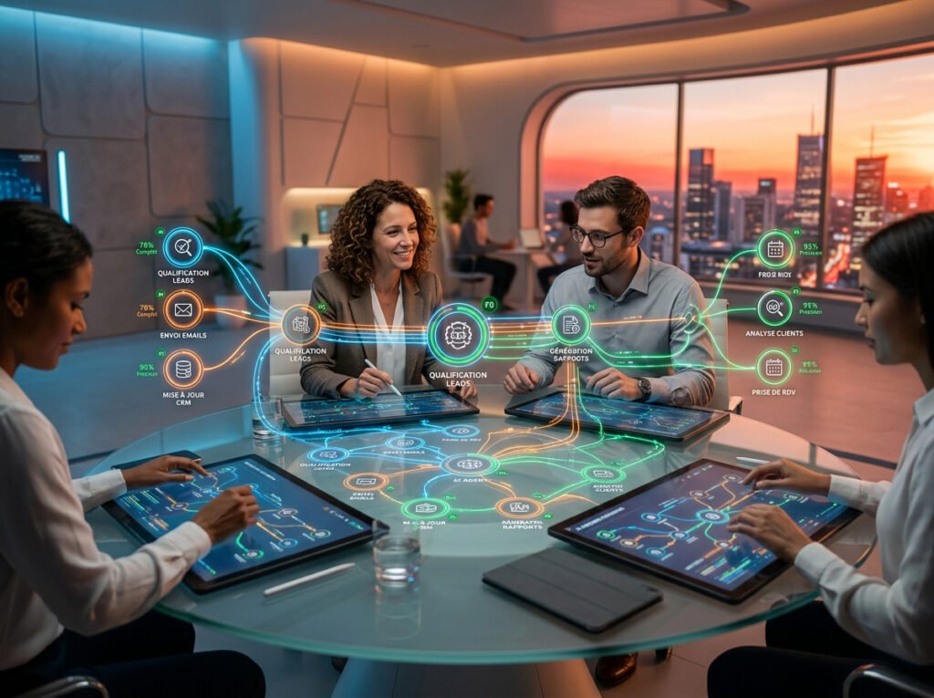 Automatisation IA et accompagnement des équipes — les collaborateurs au cœur de la transformation